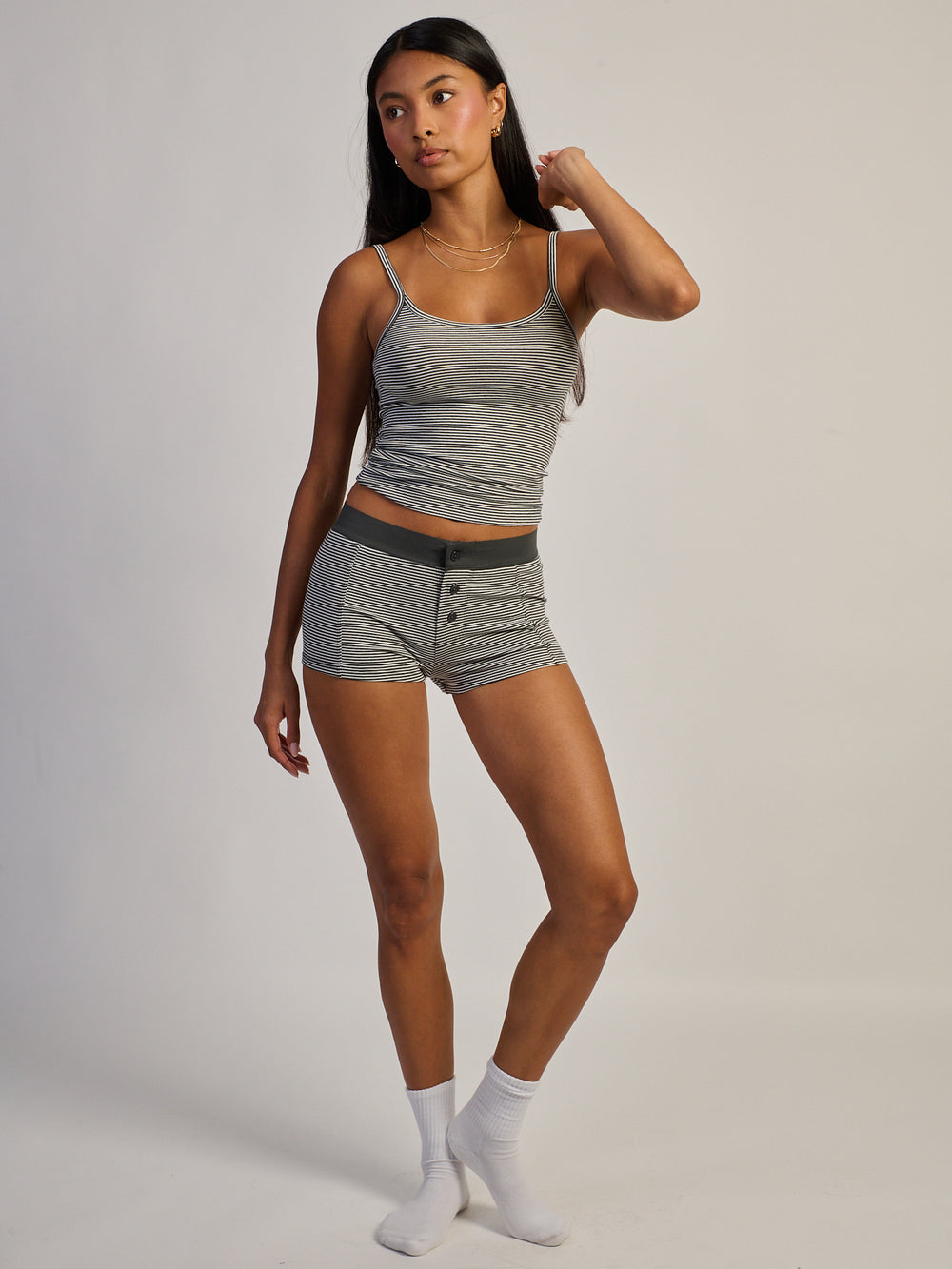 HARLOW BRIAR SHORT - STRIPE