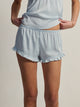 HARLOW HARLOW BELLA SATIN SHORT - BLUE - Boathouse