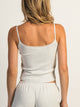 HARLOW HARLOW MALLORY HEART TANK TOP - CLOUD - Boathouse
