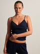 HARLOW HARLOW WINNIE WAFFLE TANK - NAVY - Boathouse