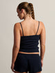 HARLOW HARLOW WINNIE WAFFLE TANK - NAVY - Boathouse