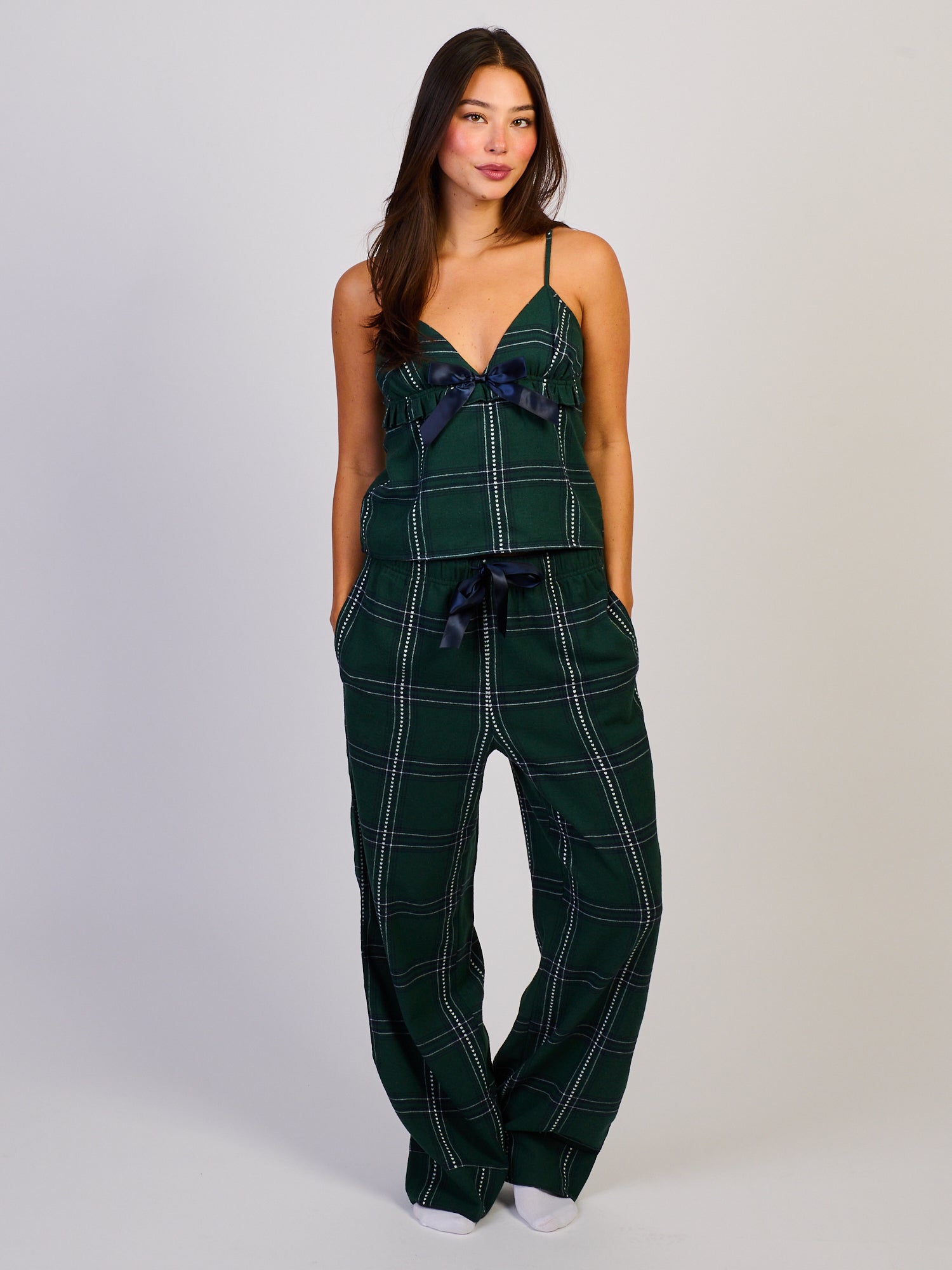 HARLOW PLAID TANK TOP