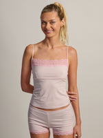 HARLOW HAILEY TANK - BABY PINK
