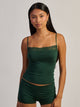HARLOW HAILEY TANK TOP - FOREST