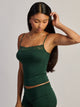 HARLOW HAILEY TANK TOP - FOREST