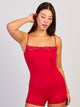 HARLOW HARLOW HAILEY TANK TOP - RUBY - Boathouse