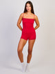 HARLOW HARLOW HAILEY TANK TOP - RUBY - Boathouse