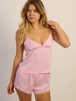 HARLOW VIENNA TOP - BABY PINK