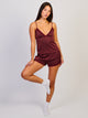 HARLOW HARLOW VIENNA TOP - BURGUNDY - Boathouse