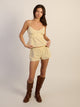 HARLOW HARLOW POSIE TOP - YELLOW/WHITE - Boathouse