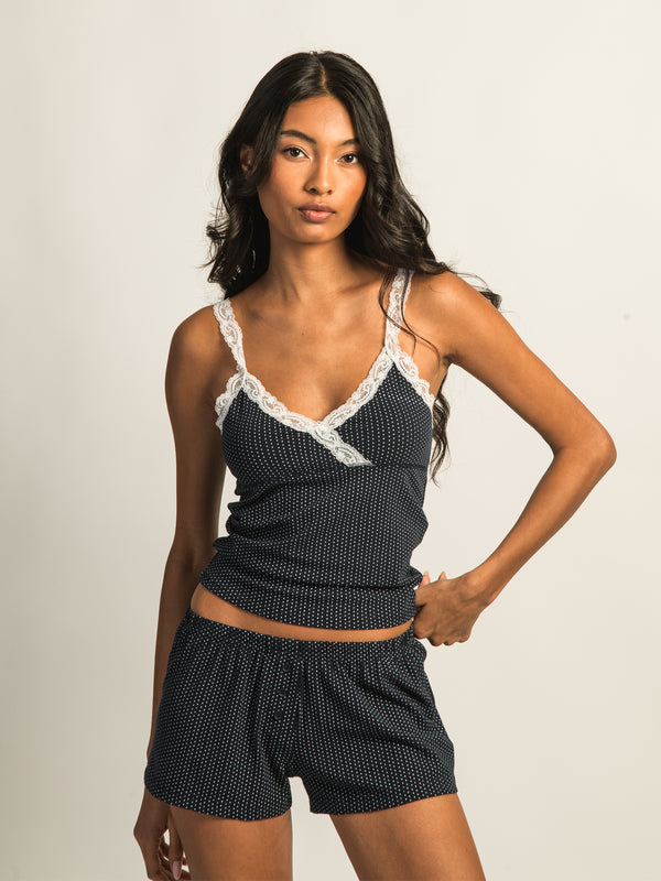 CAMISOLE IMPRIMÉ HARLOW LENI- BLEU MARINE