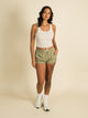 HARLOW HARLOW SCALLOPED ELASTIC SHORT  - CLEARANCE - Boathouse