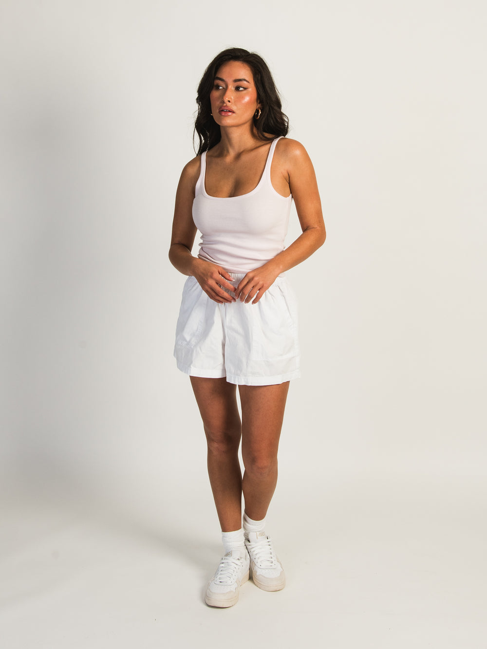 HARLOW EMILY SHORT - WHITE