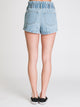 HARLOW HARLOW PAPERBAG DENIM SHORT - CLEARANCE - Boathouse