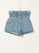 HARLOW HARLOW PAPERBAG DENIM SHORT - CLEARANCE - Boathouse