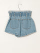 HARLOW HARLOW PAPERBAG DENIM SHORT - CLEARANCE - Boathouse