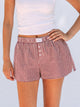 HARLOW HARLOW TAYLOR BOXER SHORT - BURGUNDY - Boathouse