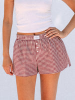 SHORT BOXER HARLOW TAYLOR - BORDEAUX