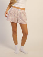 HARLOW TAYLOR BOXER SHORT - CHERRY