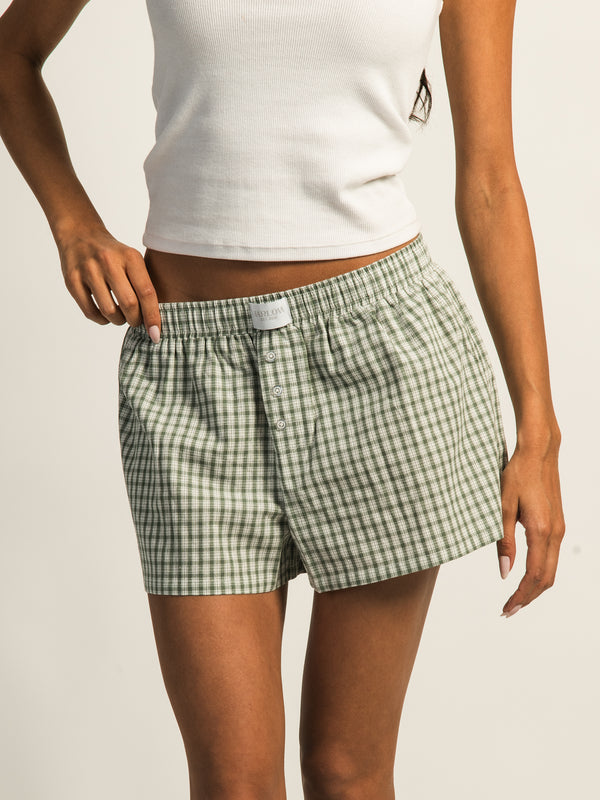 HARLOW TAYLOR BOXER SHORT - GREEN