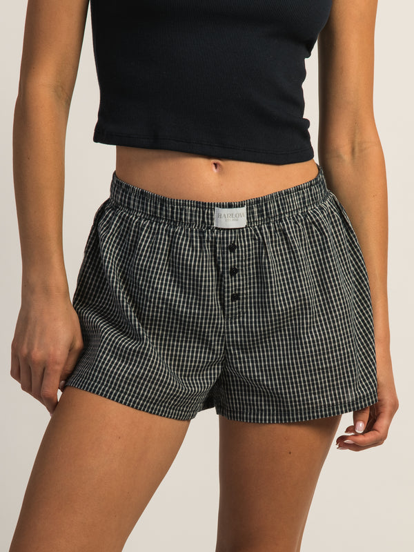 SHORT BOXER HARLOW TAYLOR – NAVY/BLANC