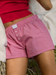 HARLOW HARLOW TAYLOR BOXER SHORT - RED/WHITE - Boathouse