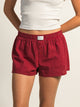 HARLOW HARLOW TAYLOR BOXER SHORT - RED - Boathouse