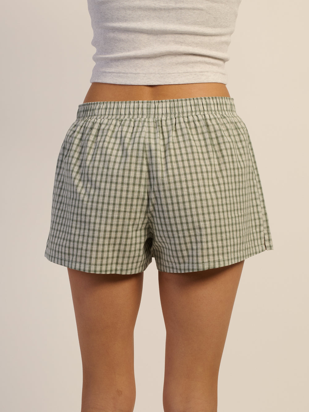HARLOW TAYLOR BOXER SHORT - SAGE