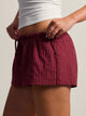 HARLOW TOMMY BOXER SHORT - BURGUNDY