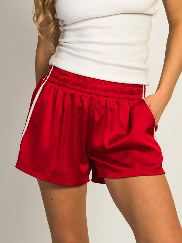 HARLOW SPICE SHORT - RED