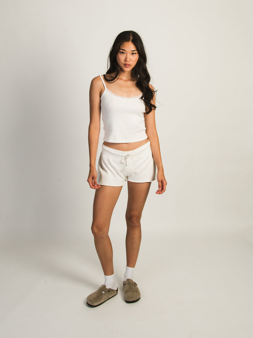 SHORT HARLOW MILEY - BLANC CASSÉ