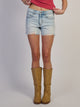 HARLOW HARLOW LAINEY SHORT - LIGHT WASH - Boathouse