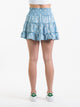 HARLOW HARLOW SHIRRED TIERED PRINT SKIRT - CLEARANCE - Boathouse