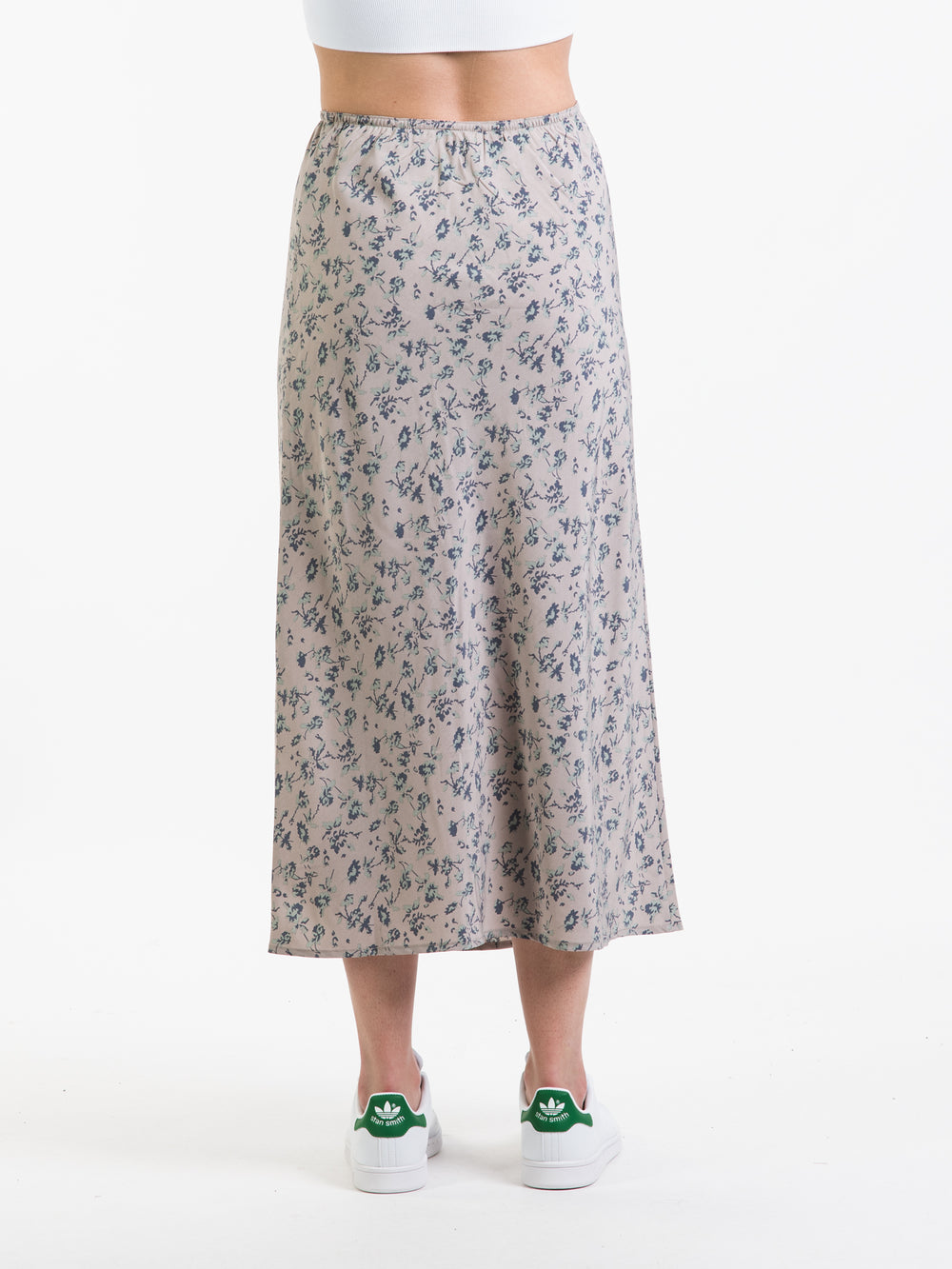 HARLOW MIDI SLIT SKIRT - CLEARANCE