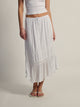 HARLOW HARLOW FLORA SKIRT - WHITE - Boathouse