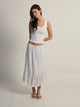 HARLOW HARLOW FLORA SKIRT - WHITE - Boathouse