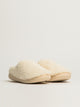 HARLOW WOMENS HARLOW STARRI SLIPPER - CREAM - Boathouse