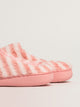 WOMENS HARLOW STARRI SLIPPER - PINK