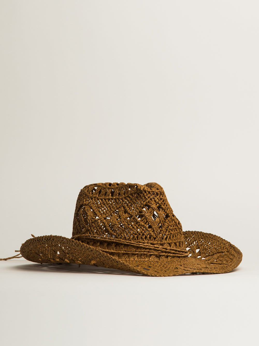 HARLOW KACEY COWBOY HAT - KHAKI