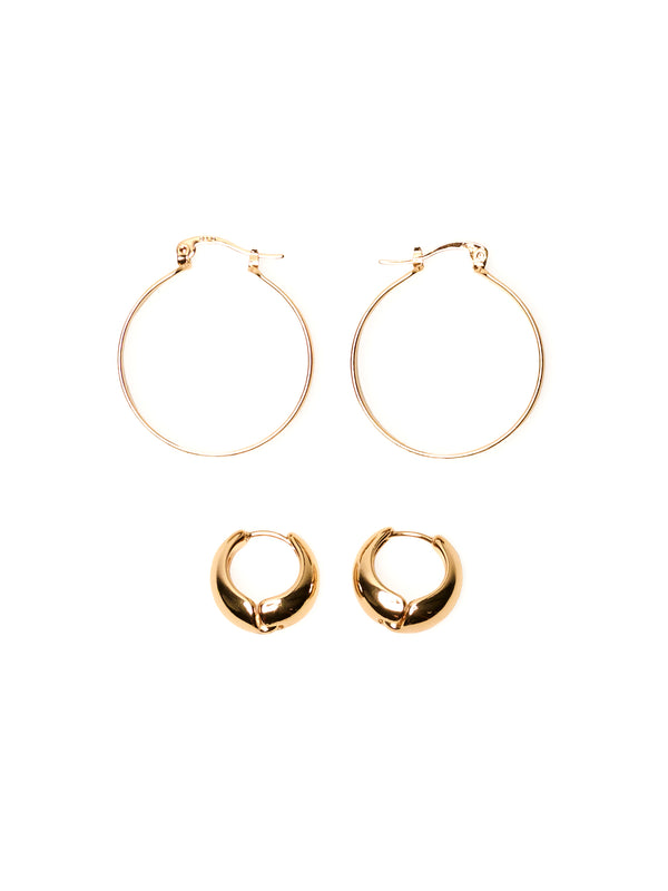 HARLOW LANA HOOPS - GOLD