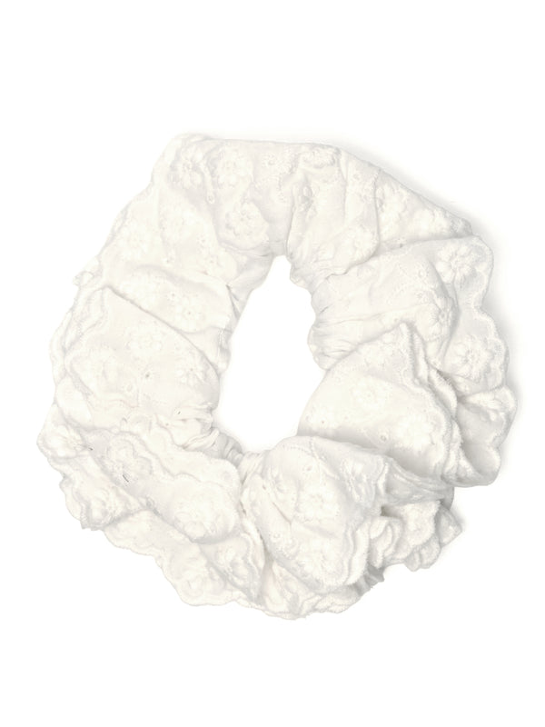 HARLOW BRITTNEY SCRUNCHIE - WHITE