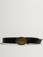 CEINTURE À BOUCLE HARLOW BRYNN - NOIR