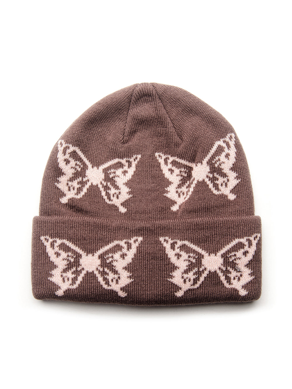 HARLOW JACQUARD BEANIE - BUTTERFLY