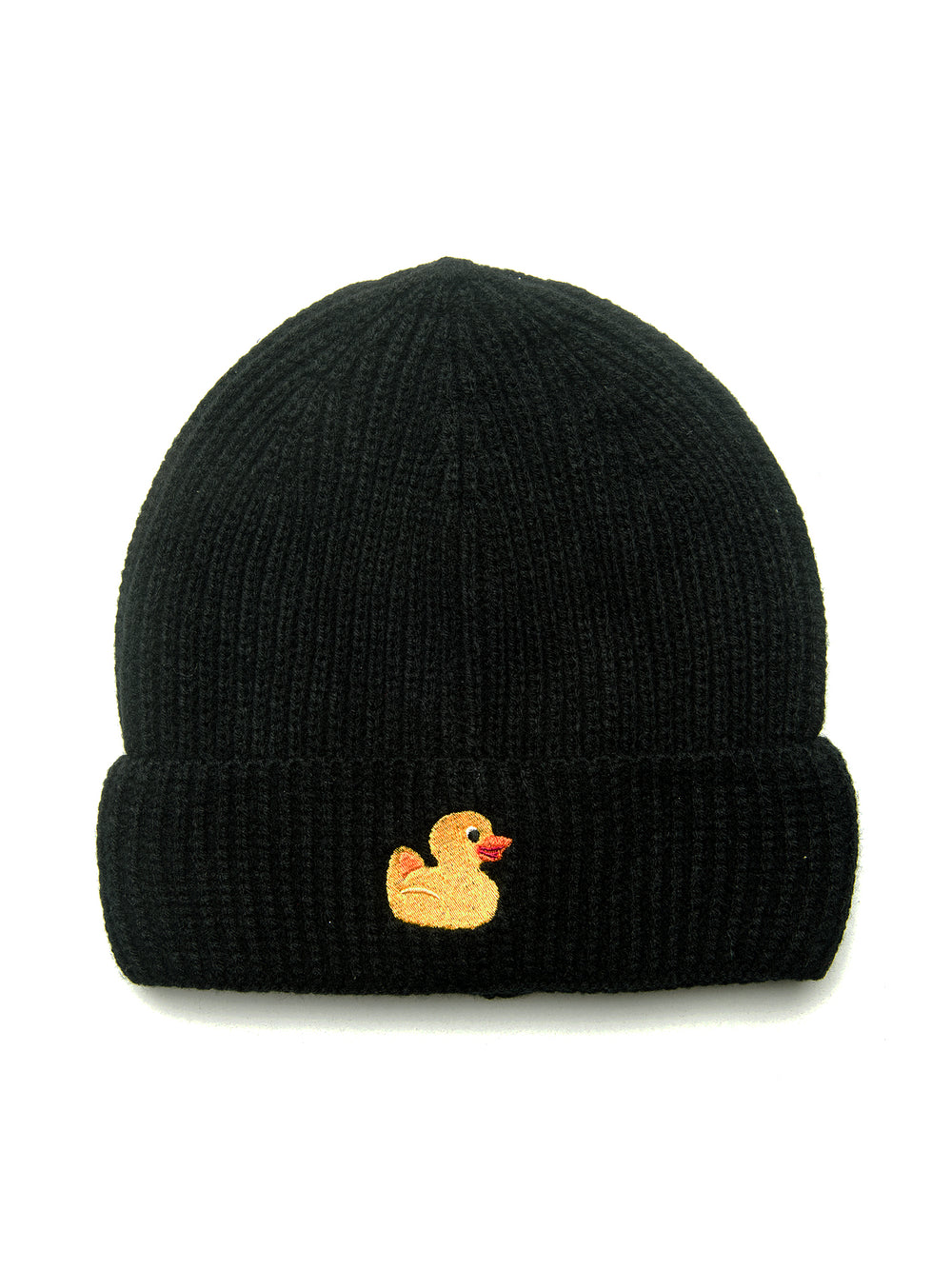 HARLOW RIBBED EMBROIDERED BEANIE - CLEARANCE
