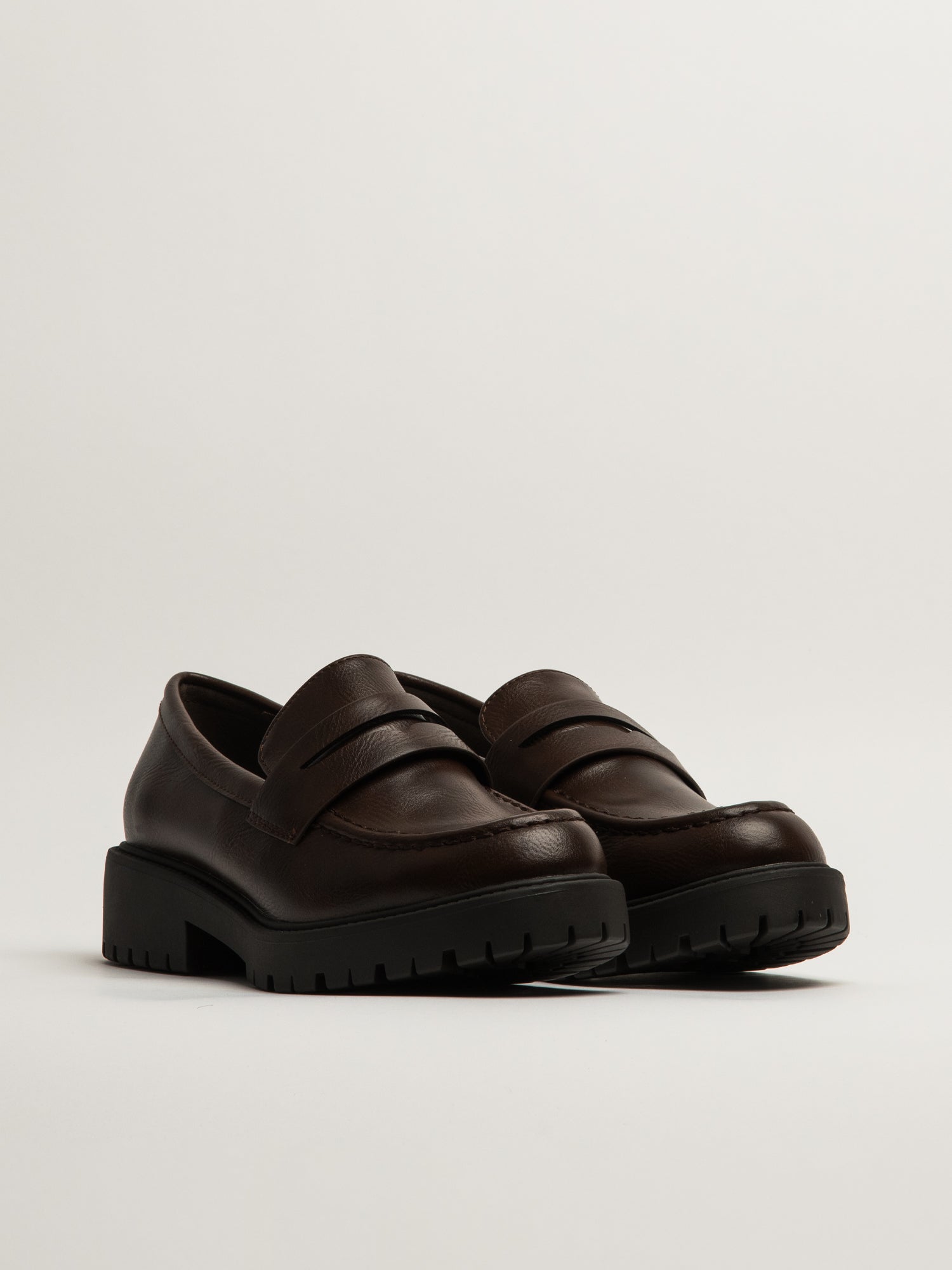 HARLOW PENNY SANDAL - CHOCOLATE