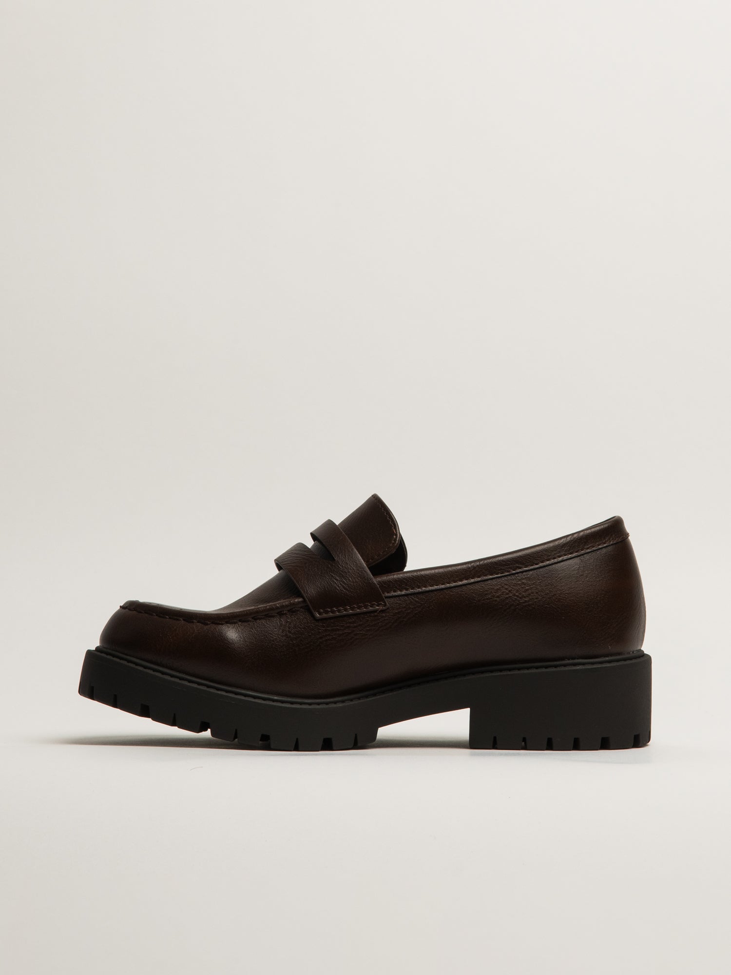 HARLOW PENNY SANDAL - CHOCOLATE