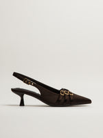 HARLOW LUXE HEEL - CHOCOLAT