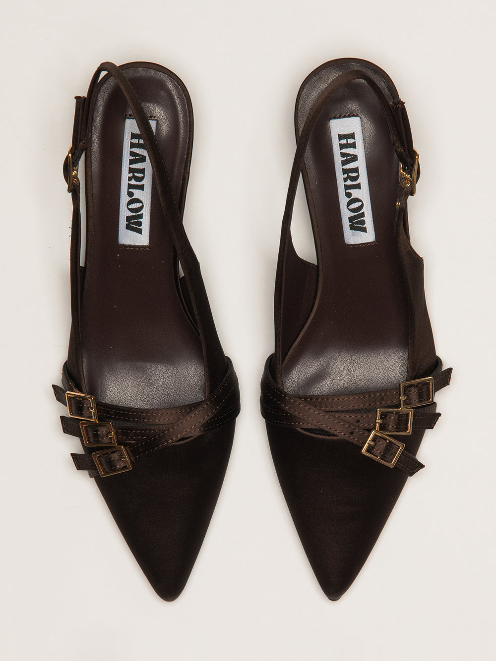 HARLOW LUXE HEEL - CHOCOLATE