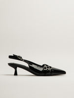 WOMENS HARLOW LUXE HEEL - BLACK