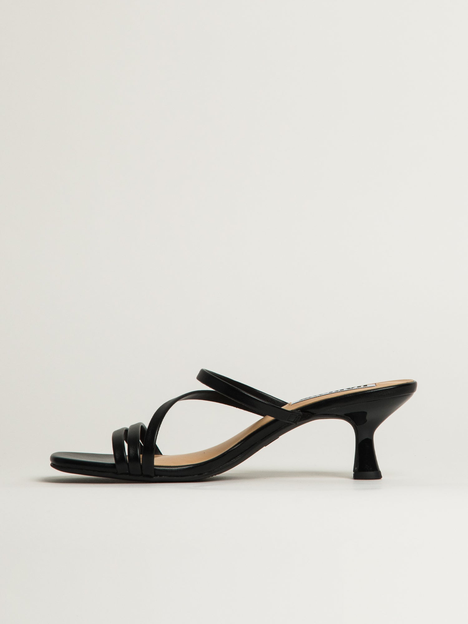 WOMENS HARLOW KITTEN - BLACK